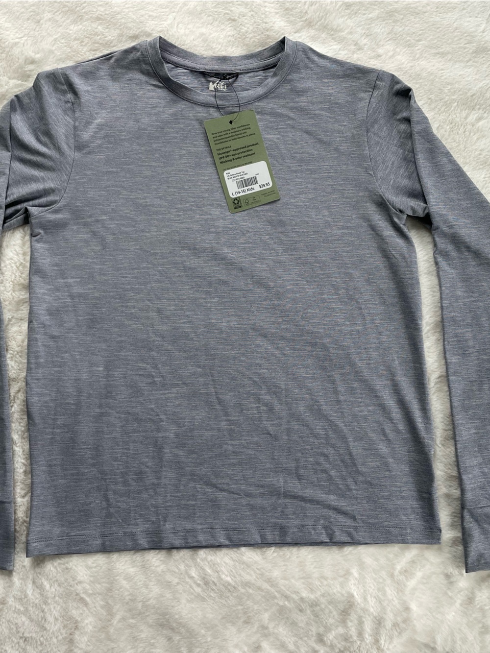 REI Kids Light Quick dry athletic Shirt